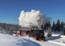 Winterlicher Harz